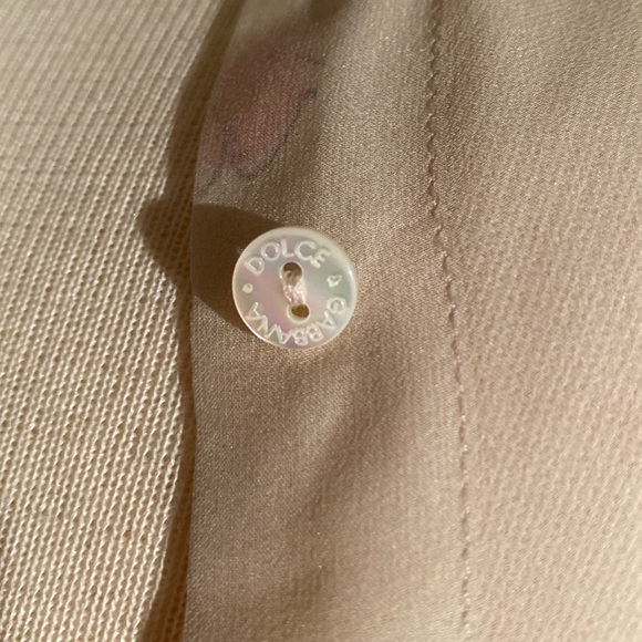 one of a kind, authentic see-through blouse from dolce & gabbana with flaws - Picture 8 of 16